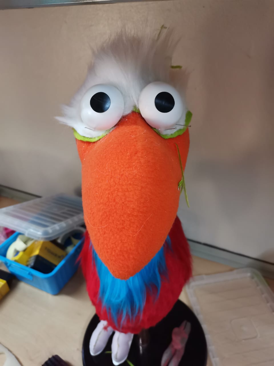 Parrot Puppet Pattern Parrot Puppet – the Pattern – PoppitPuppets